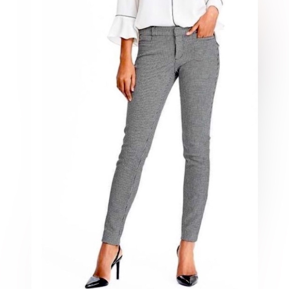 Banana republic houndstooth size 12 women’s pants Sloan